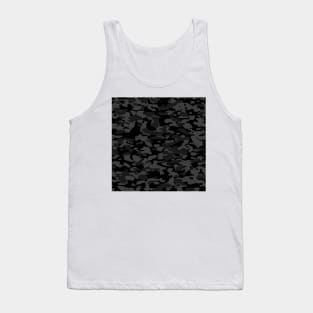 Black Camo pattern digital Camouflage Tank Top